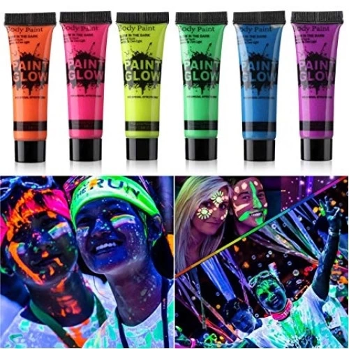 BUĞZ Neon Glow Fosforlu Krem Boya - 12 Adet