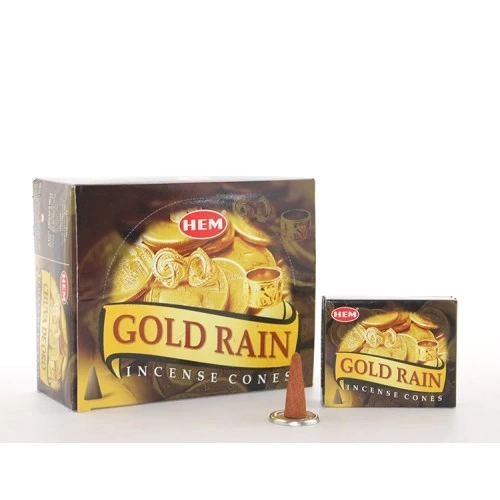 BUĞZ Gold Rain Aromalı Konik Tütsü