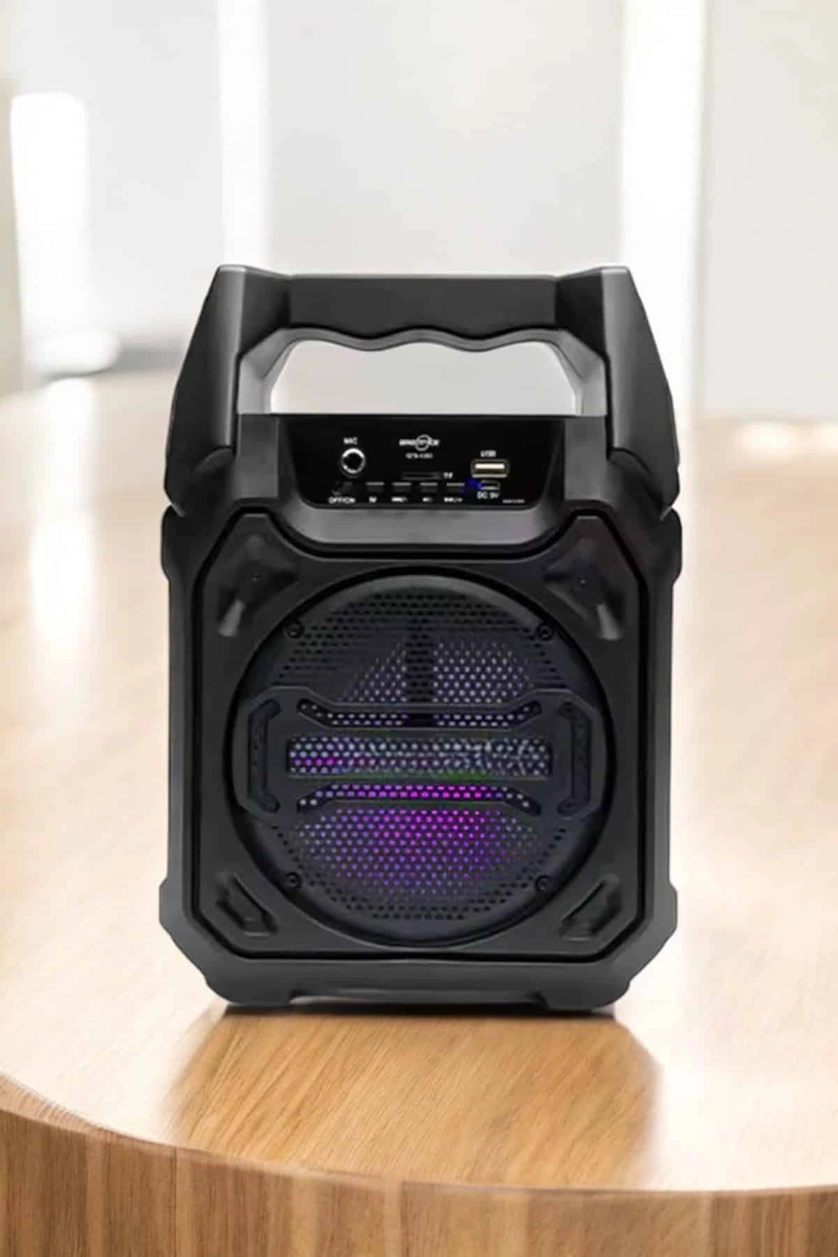BUĞZ Güçlü ve Şarj Edilebilir Bluetooth Hoparlör 6.5 İnç