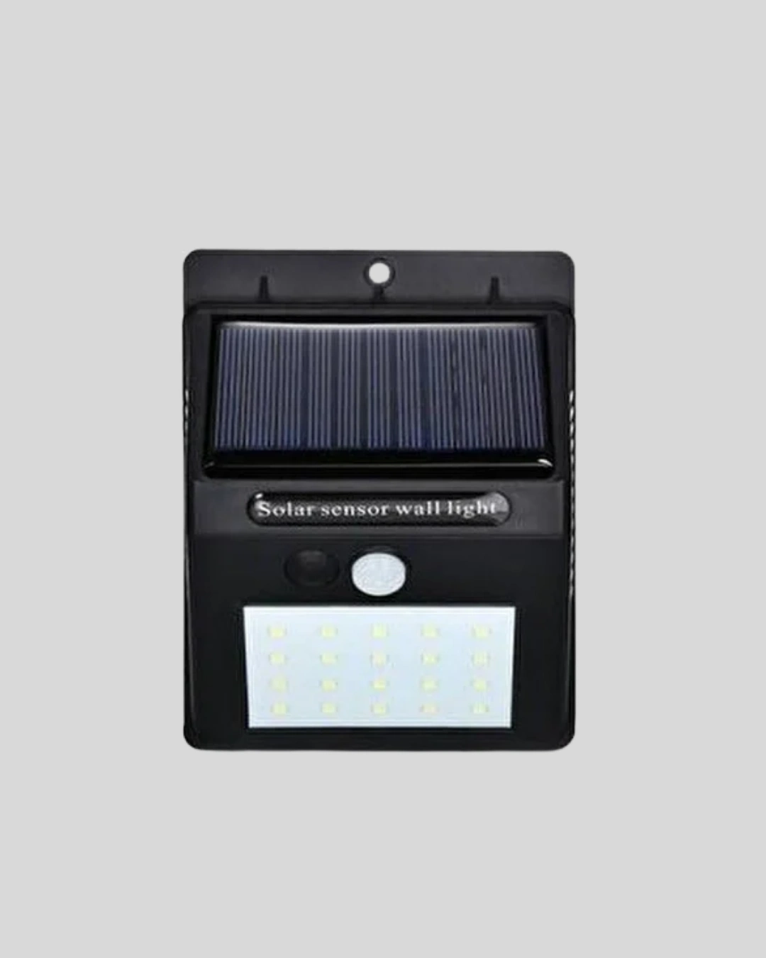 BUĞZ Güneş Enerjili Sensörlü Dış Mekan Duvar Lambası – 3 Modlu, 2200mAh Pil, 120° Algılama