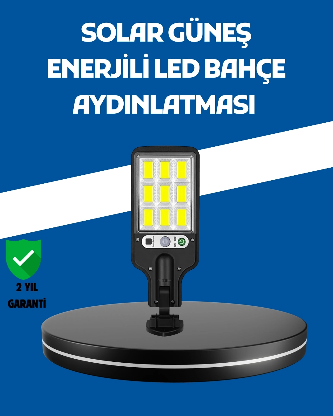 BUĞZ Hareket Algılamalı Dış Mekan Lamba Konforlu Aydınlatma
