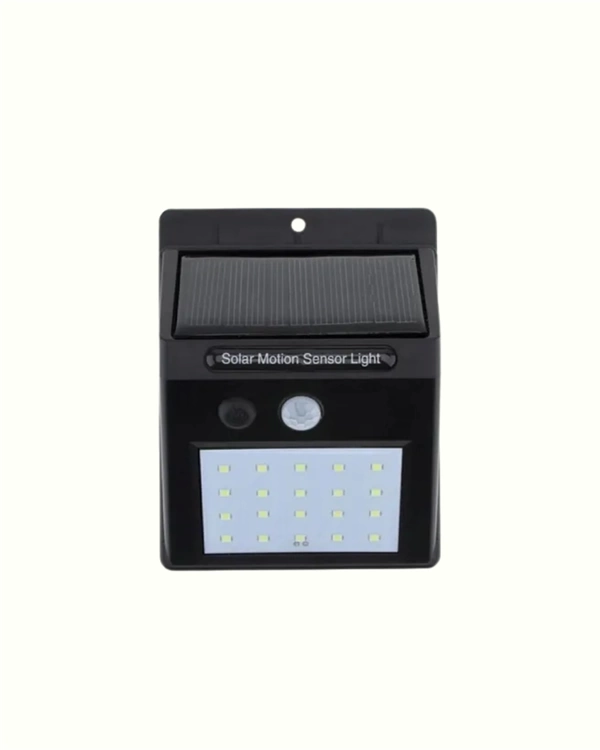 BUĞZ Hareket Sensörlü Solar Lamba | 120° Algılama Açısı, 3-4 Metre Mesafe, Suya Dayanıklı LED