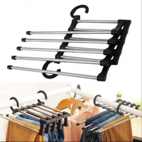BUĞZ Hareketli Pantolon Askılığı 5 in 1
