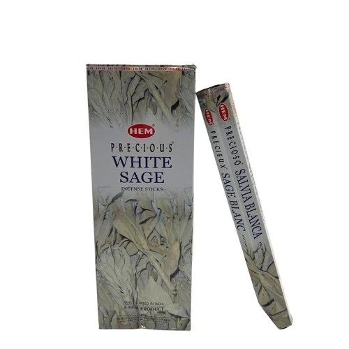 BUĞZ Hem Precious White Sage Aromalı Çubuk Tütsü BUĞZ Hem Precious White Sage Aromalı Çubuk Tütsü
