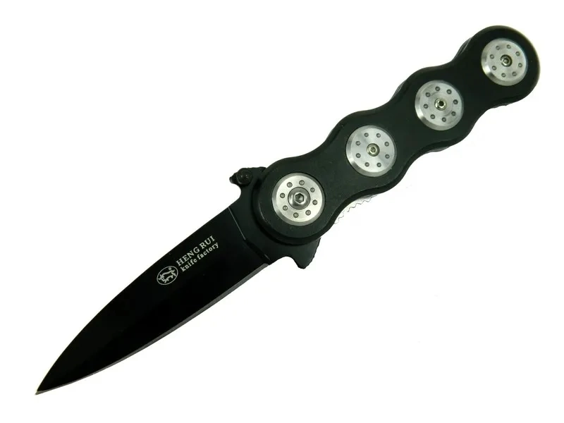 BUĞZ Heng Rui Samurai 033a Karabela Kamp Çakı 21 Cm - Yarı Otomatik BUĞZ Heng Rui Samurai 033a Karabela Kamp Çakı 21 Cm - Yarı Otomatik
