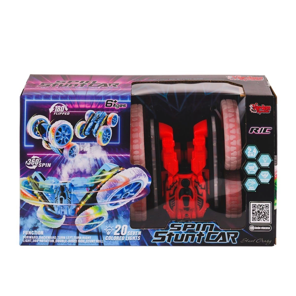 BUĞZ HG-4-45 Kumandalı Işıklı Buharlı Stunt Spin Araba -Vardem Oyuncak BUĞZ HG-4-45 Kumandalı Işıklı Buharlı Stunt Spin Araba -Vardem Oyuncak