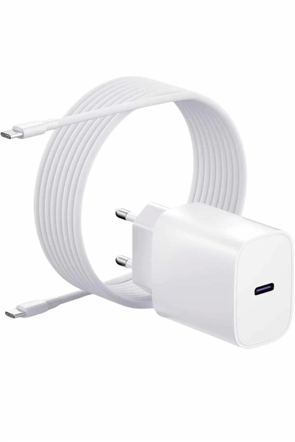 BUĞZ Hızlı Şarj Güç Adaptörü Şarj Aleti İOS Uyumlu 15/Pro/Pro Max