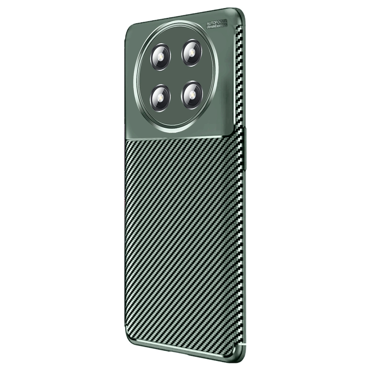 BUĞZ Honor Magic 7 Lite Kılıf Auto Focus Karbon Kapak - Koyu Yeşil BUĞZ Honor Magic 7 Lite Kılıf Auto Focus Karbon Kapak - Koyu Yeşil