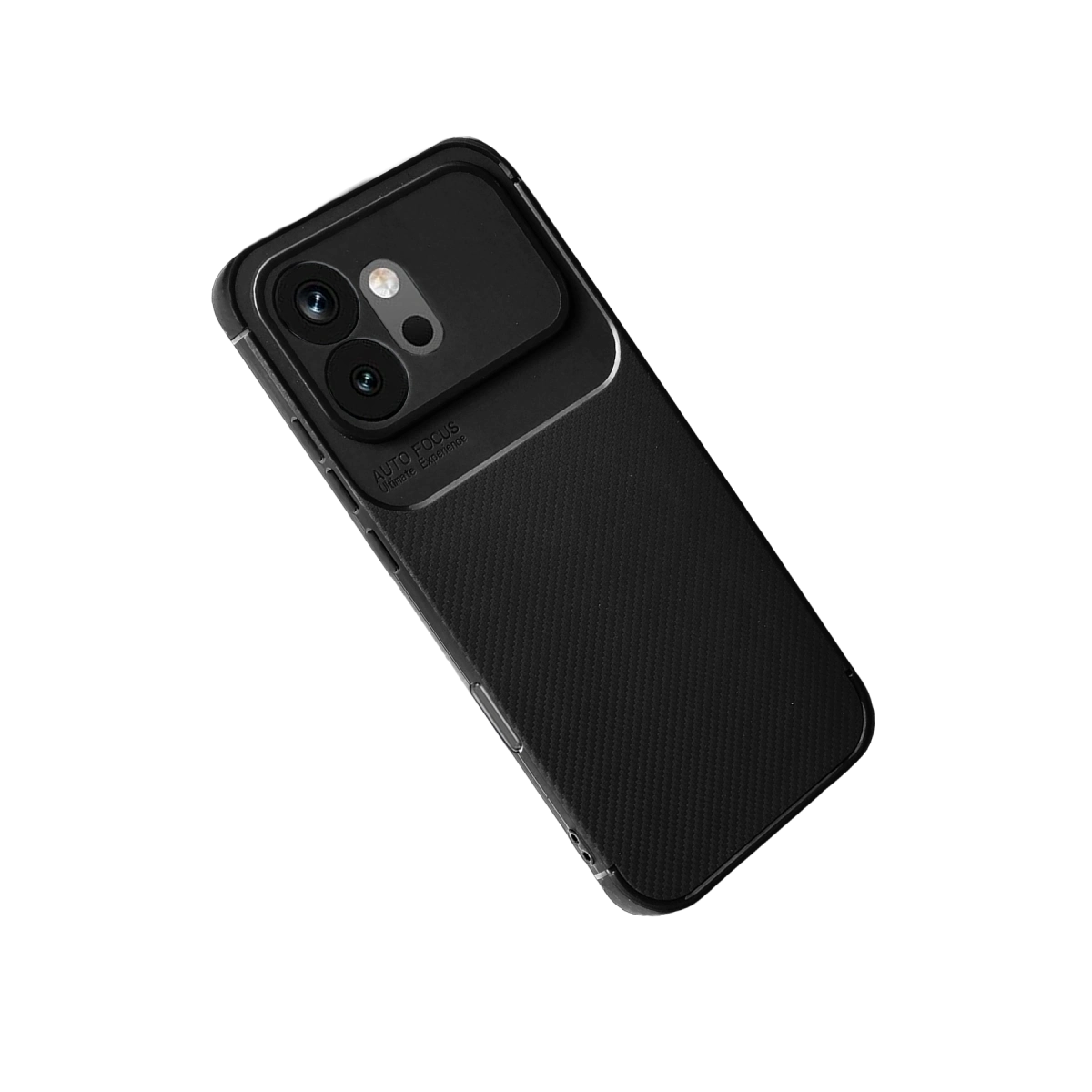 BUĞZ Huawei Honor 600 Auto Focus Karbon Kapak - Siyah