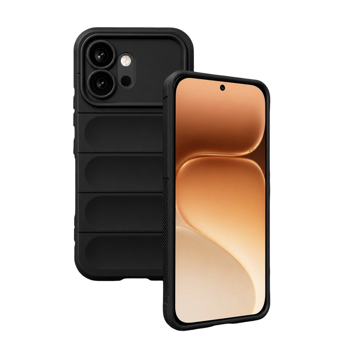 BUĞZ Huawei Honor 600 Optimum Silikon - Siyah BUĞZ Huawei Honor 600 Optimum Silikon - Siyah