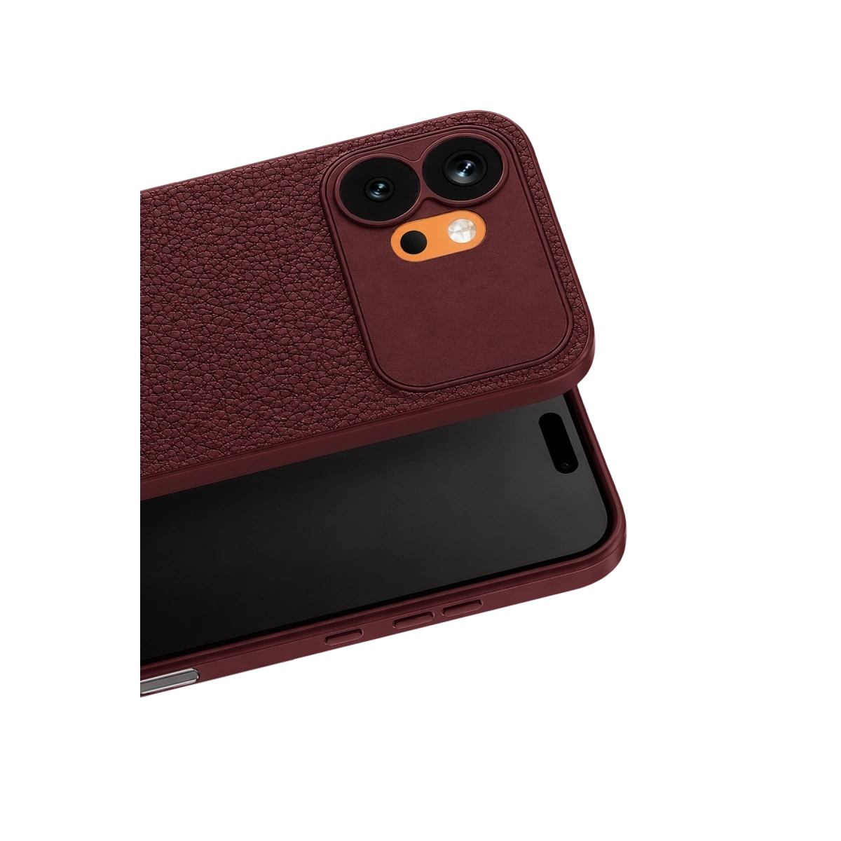 BUĞZ Huawei Honor 600 Thermax Silikon Kılıf - Bordo