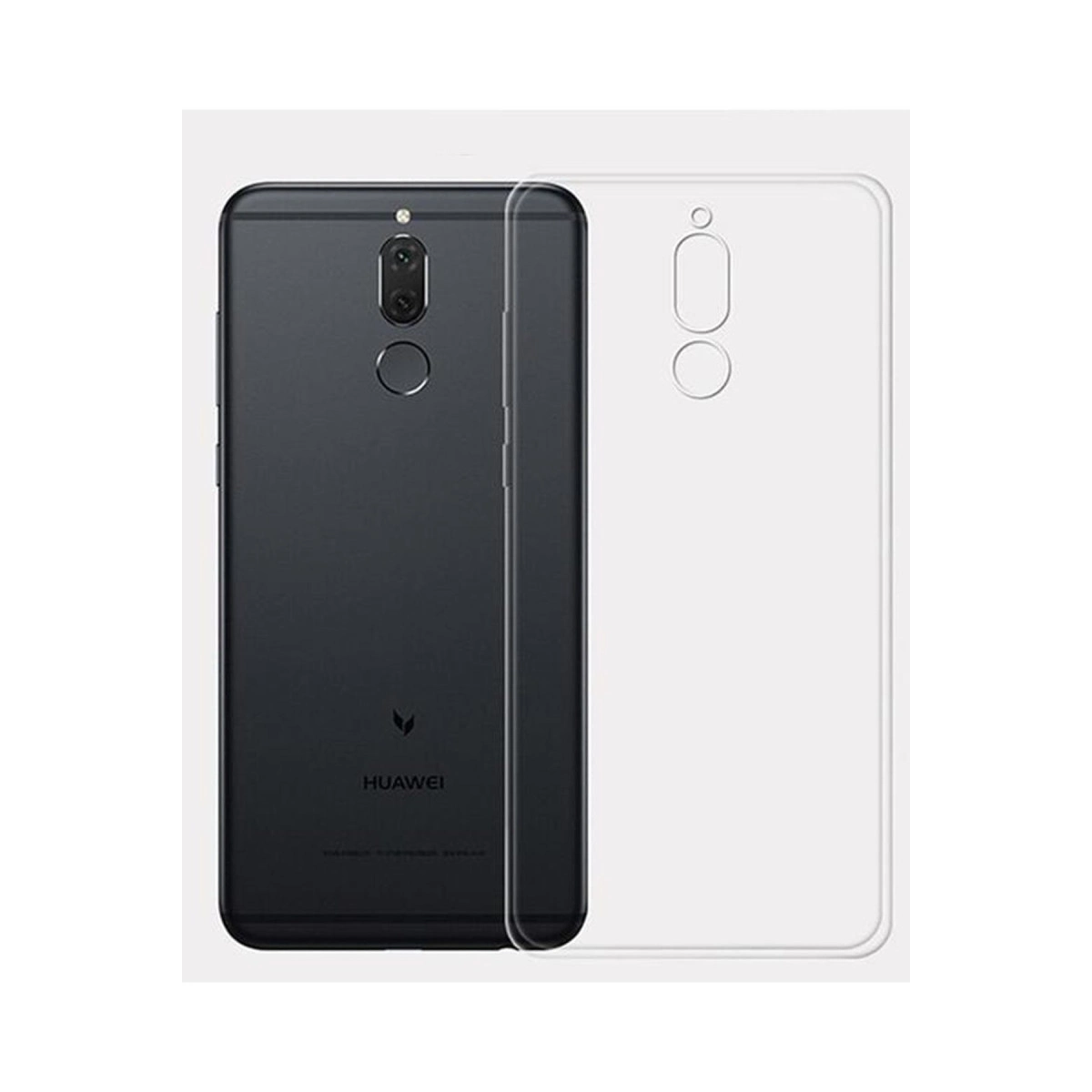 BUĞZ Huawei Mate 10 Lite Kılıf Lüx Şeffaf Silikon