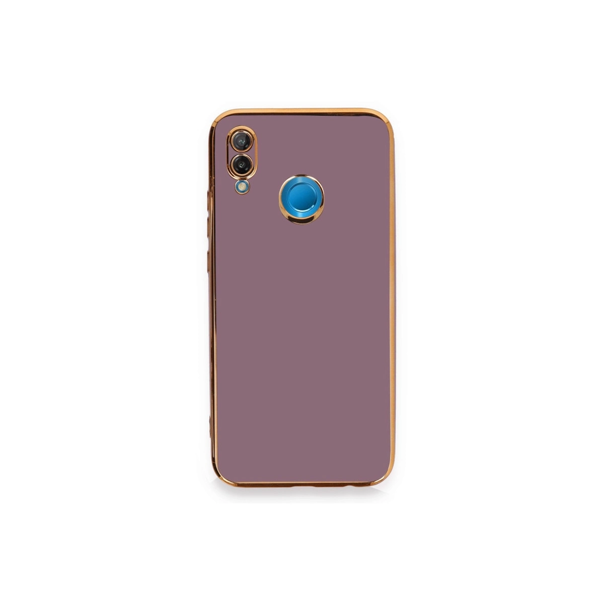 BUĞZ Huawei P20 Lite Kılıf Volet Silikon - Mor