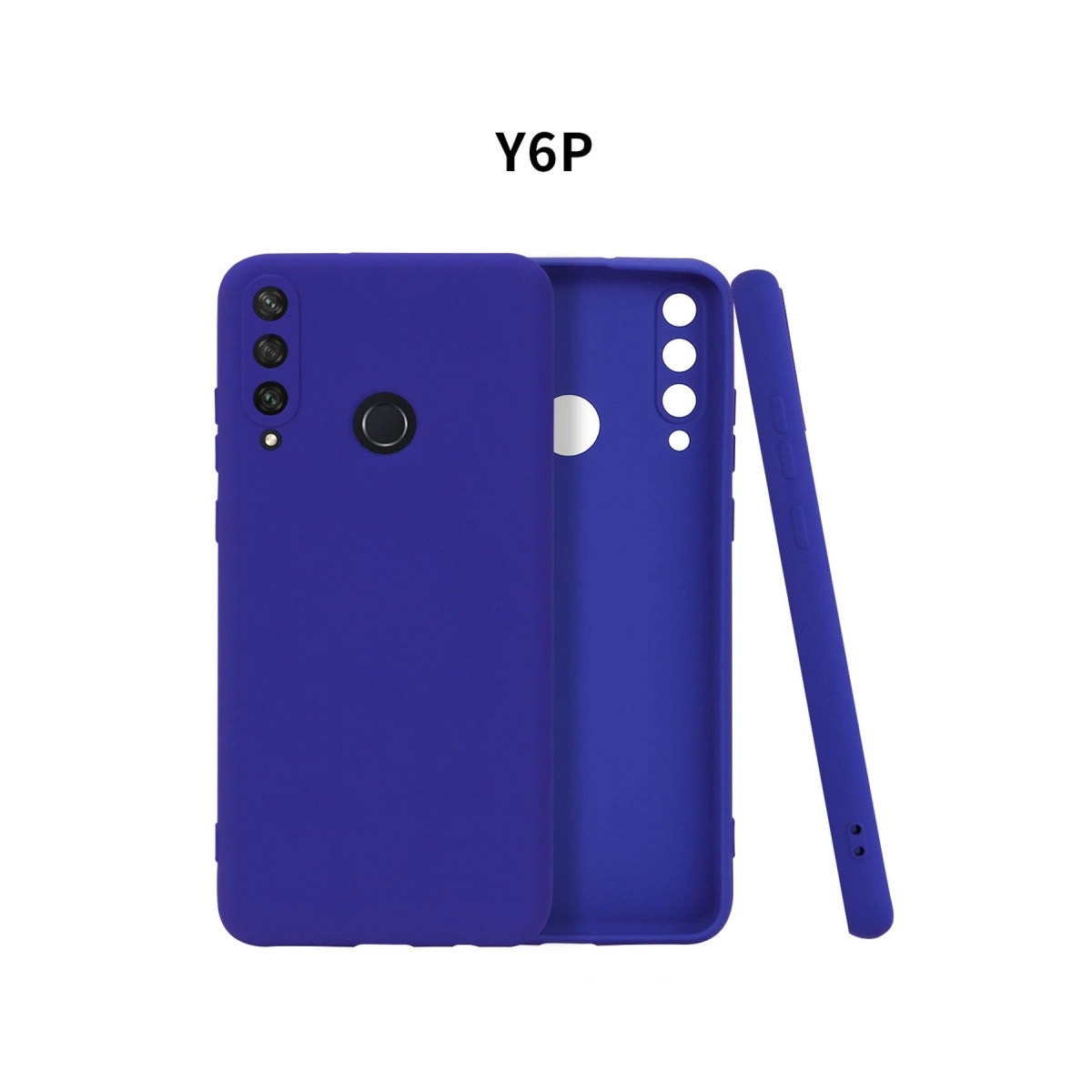 BUĞZ Huawei Y6p Kılıf First Silikon - Lacivert BUĞZ Huawei Y6p Kılıf First Silikon - Lacivert