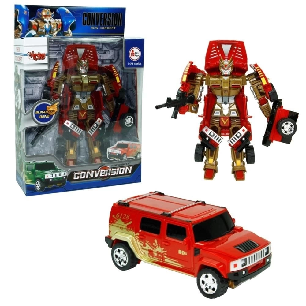 BUĞZ HW-899-1-2-5 KUT. DÖNÜŞEBİLEN ROBOT JEEP 1:24 -VRD