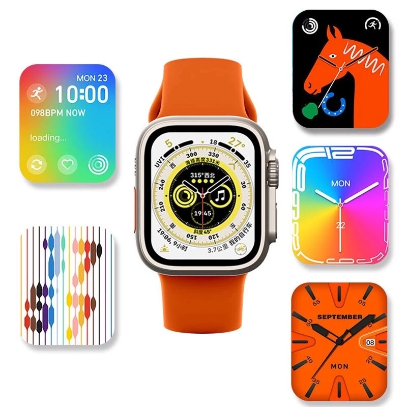 BUĞZ Hw8 Ultra Çift Kordon 49mm - Siri Nfc Bluetooth Arama Konuşma - İos & Android Uyumlu Akıllı Saat BUĞZ Hw8 Ultra Çift Kordon 49mm - Siri Nfc Bluetooth Arama Konuşma - İos & Android Uyumlu Akıllı Saat
