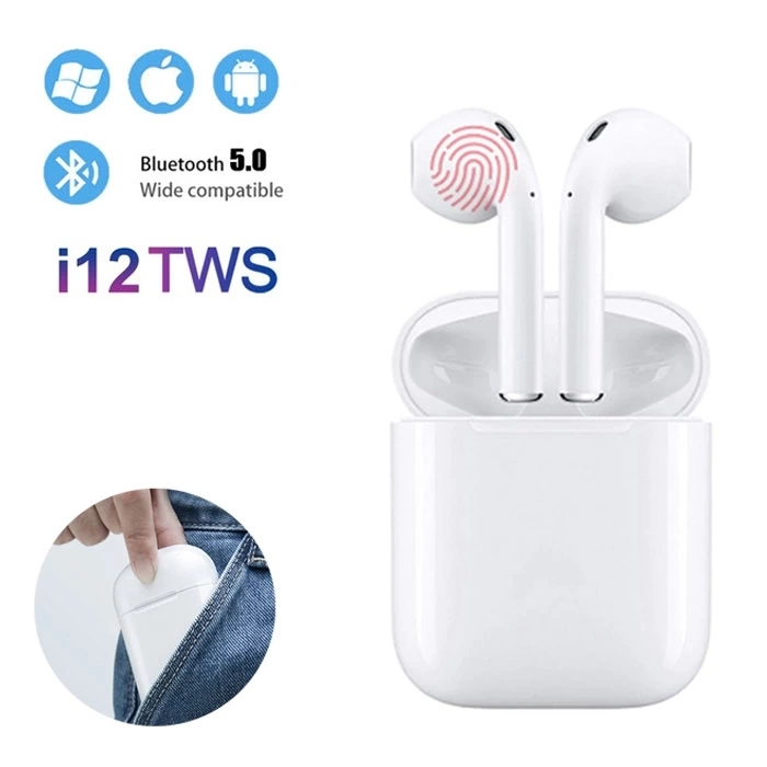 BUĞZ İ12  Wireless Air Bluetooth Kablosuz Kulaklık