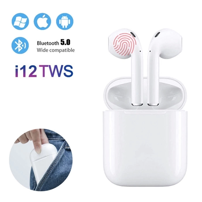 BUĞZ İ12 Wireless Air Bluetooth Kablosuz Kulaklık BUĞZ İ12 Wireless Air Bluetooth Kablosuz Kulaklık