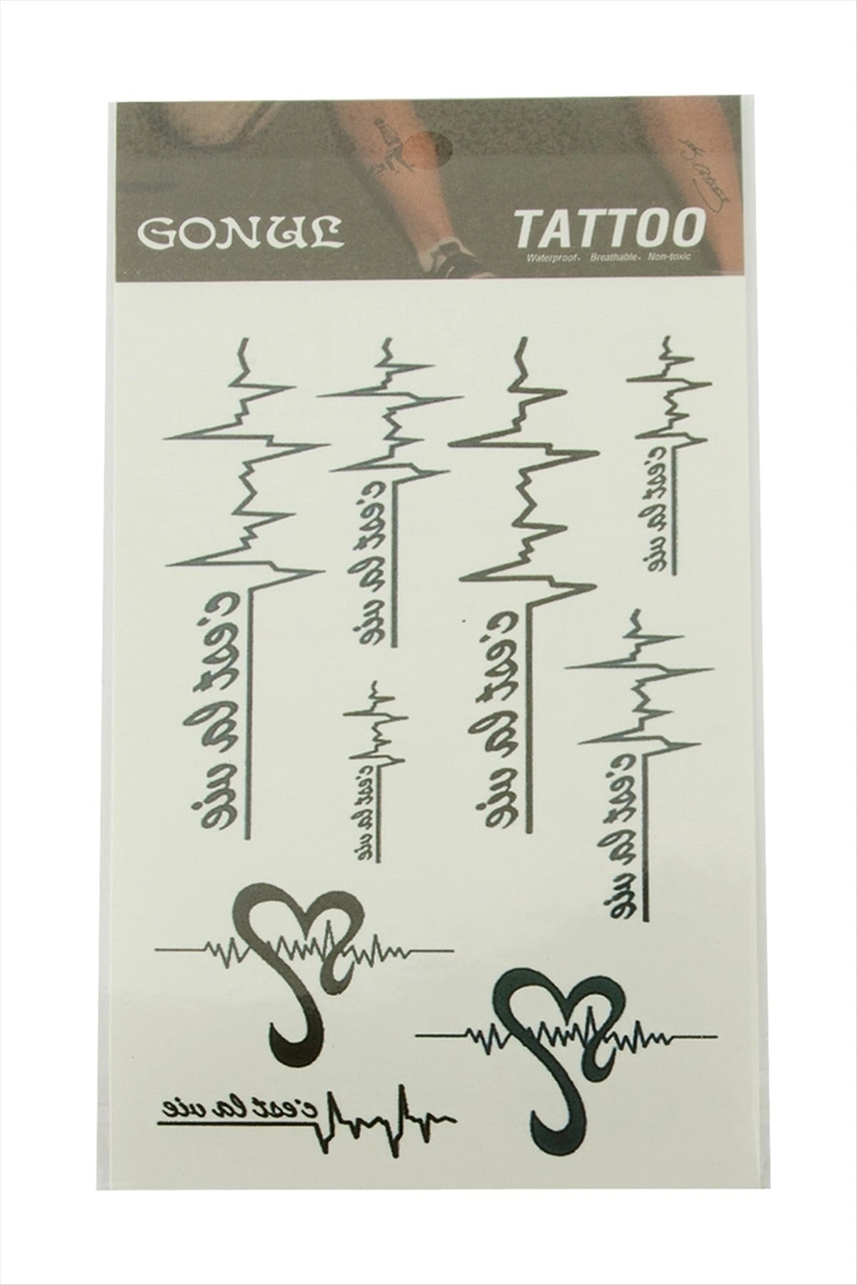 BUĞZ İmzalı Tattoo Dövme Sticker