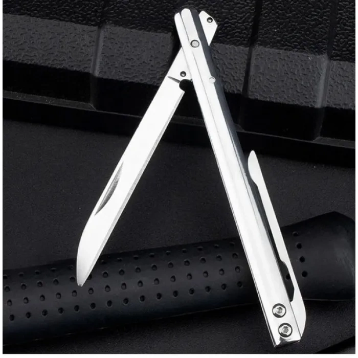 BUĞZ İnce D2 Çelik Çakı 18 Cm , Metal Sap BUĞZ İnce D2 Çelik Çakı 18 Cm , Metal Sap