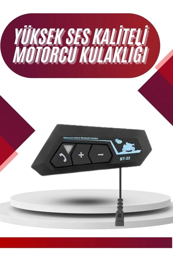 BUĞZ Intercom Bluetooth Kask Kulaklık Motosiklet Kulaklık 5.0 Bluetooth