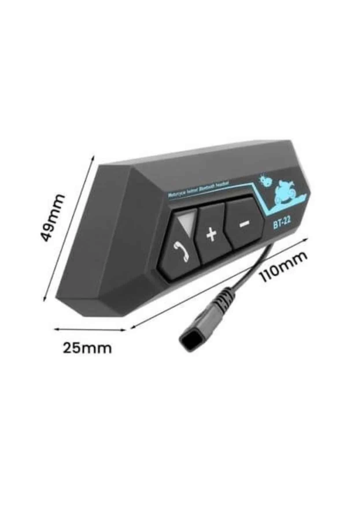 BUĞZ Intercom Bluetooth Kask Kulaklık Motosiklet Kulaklık 5.0 Bluetooth
