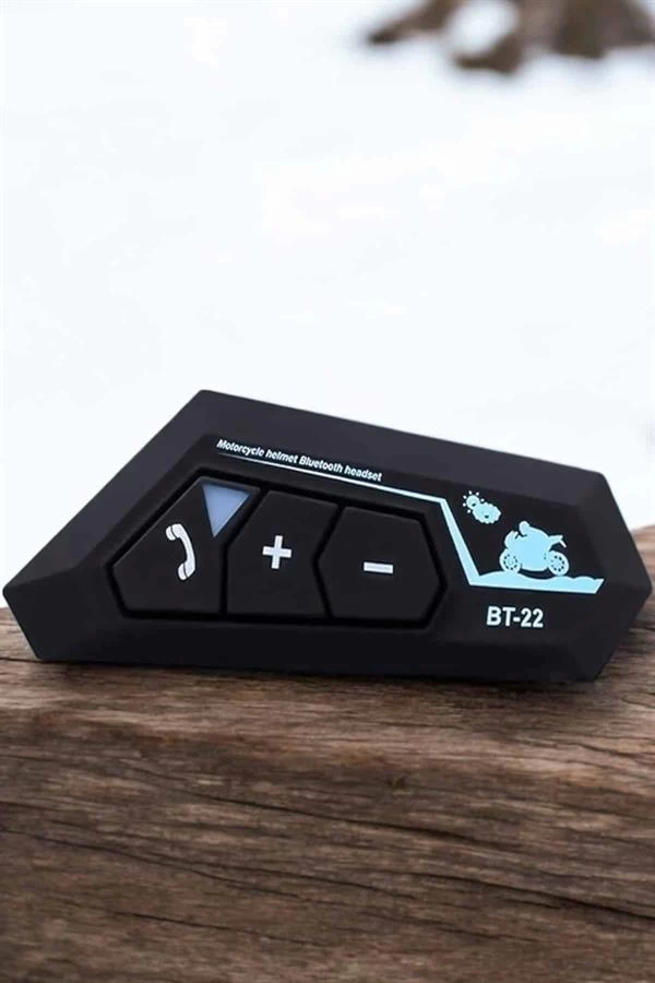 BUĞZ İnterkom Intercom Kask Kulaklık Bt22 Bluetooth Motosiklet Kulaklık 5.0 Bluetooth