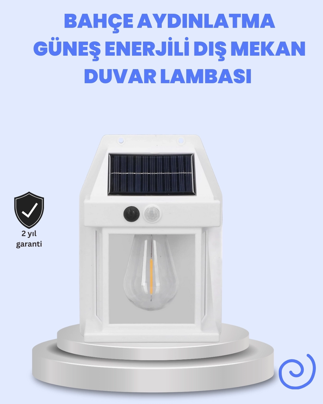 BUĞZ IP65 Su Geçirmez Güneş Paneli Dış Mekan Lamba
