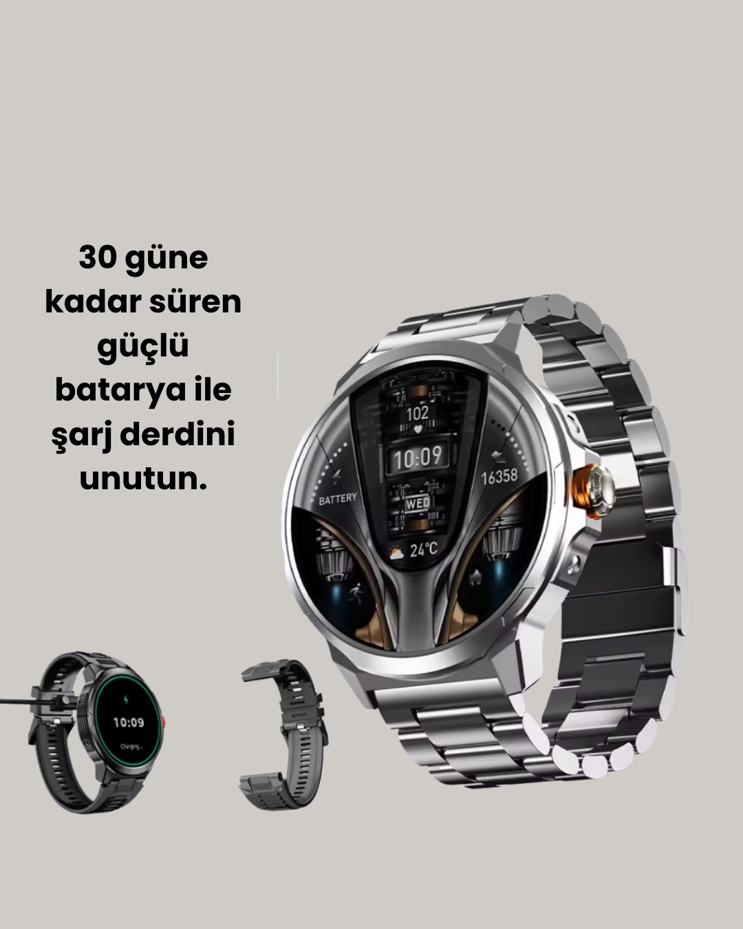 BUĞZ IP68 Su Toz Dirençli SW80 Akıllı Saat Android iOS Uyumlu BUĞZ IP68 Su Toz Dirençli SW80 Akıllı Saat Android iOS Uyumlu