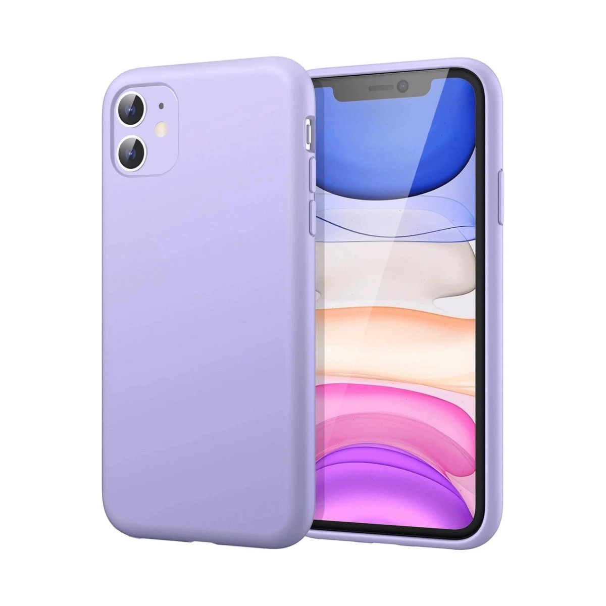 BUĞZ İphone 11 Kılıf First Silikon - Lila BUĞZ İphone 11 Kılıf First Silikon - Lila