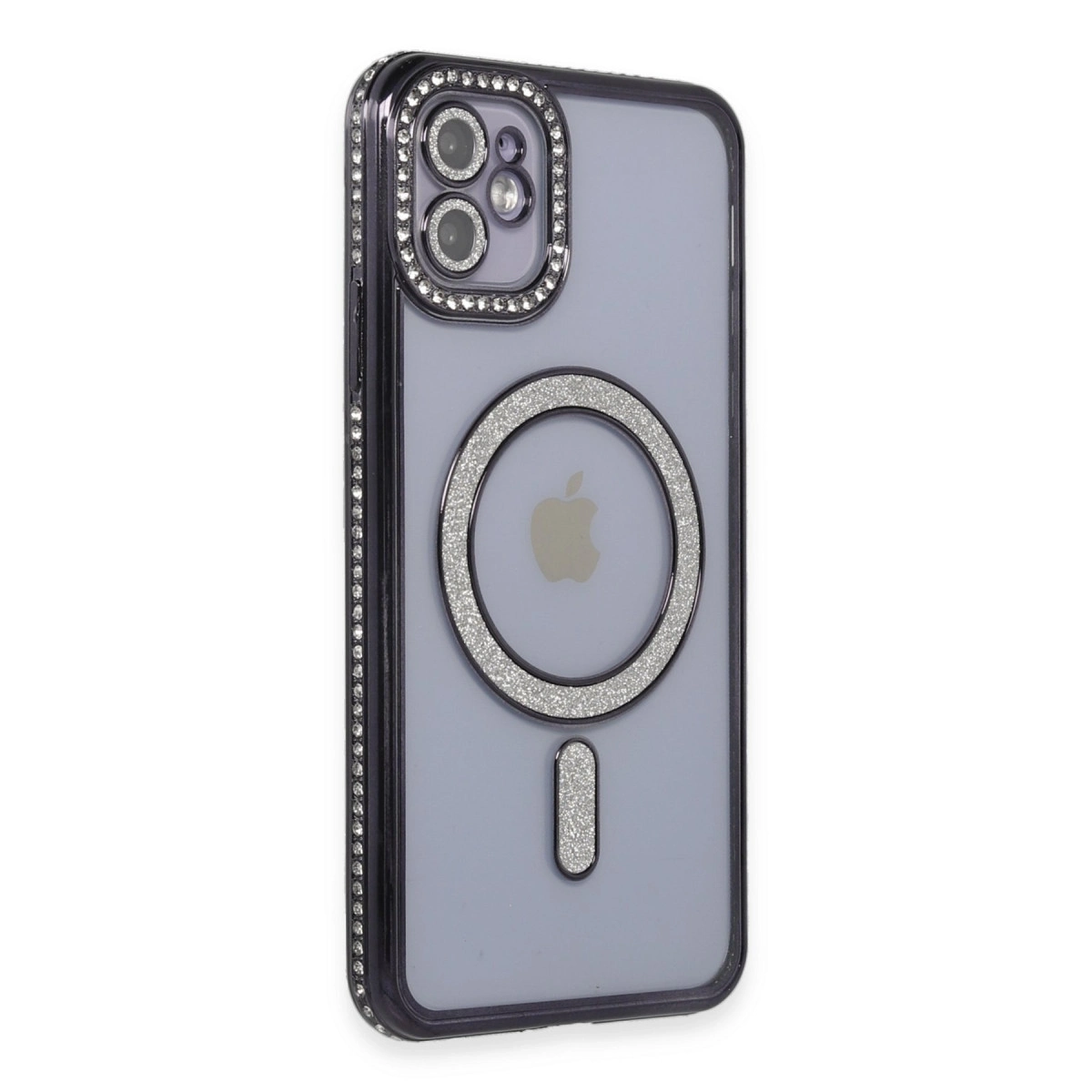 BUĞZ İphone 11 Kılıf Joke Simli Magneticsafe Kılıf - Siyah BUĞZ İphone 11 Kılıf Joke Simli Magneticsafe Kılıf - Siyah