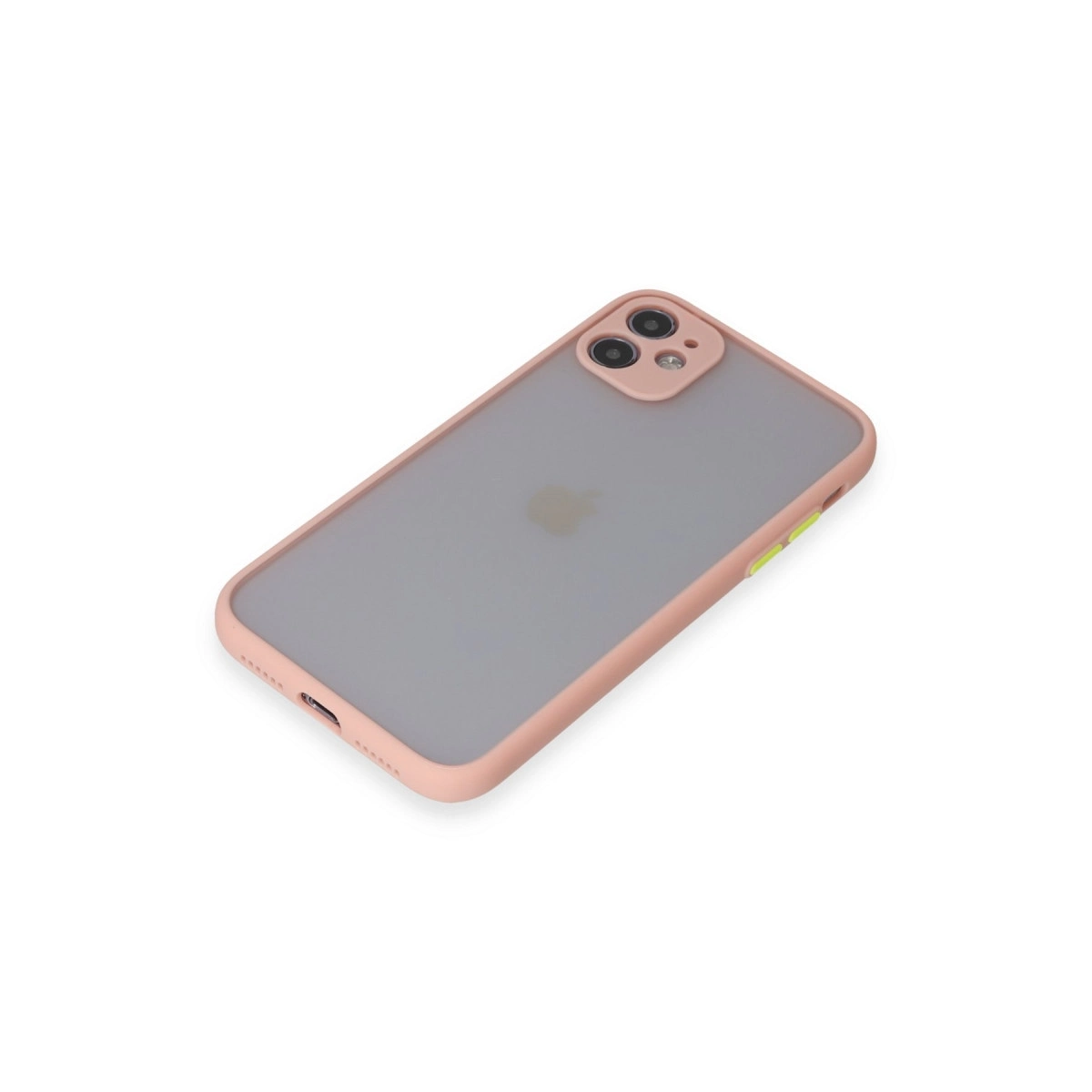 BUĞZ İphone 11 Kılıf Montreal Silikon Kapak - Pembe