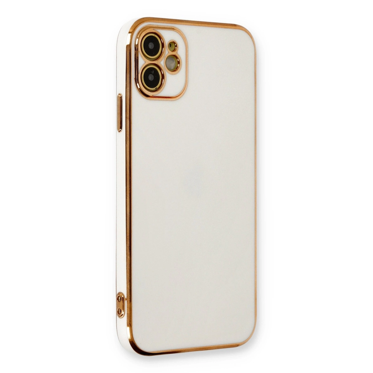 BUĞZ İphone 11 Kılıf Volet Silikon - Beyaz