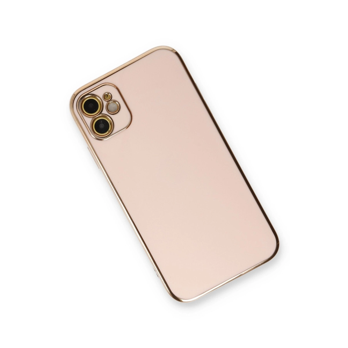BUĞZ İphone 11 Kılıf Volet Silikon - Pembe