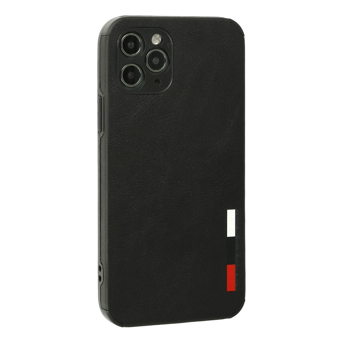 BUĞZ İphone 11 Pro Kılıf Loop Deri Silikon - Siyah