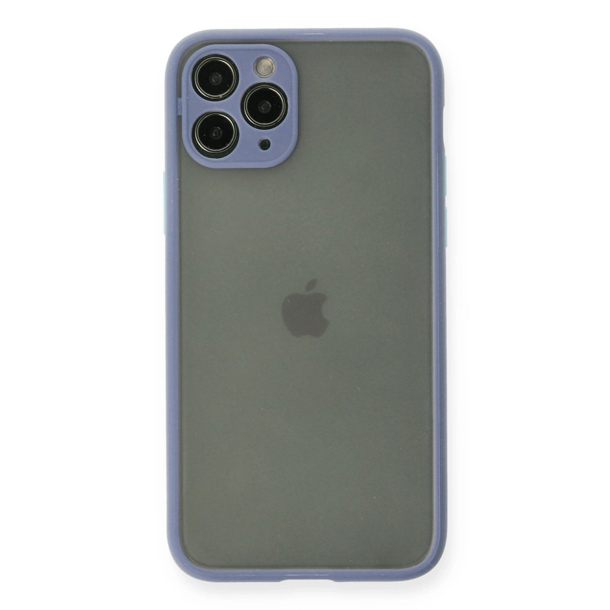 BUĞZ İphone 11 Pro Kılıf Montreal Silikon Kapak - Gri