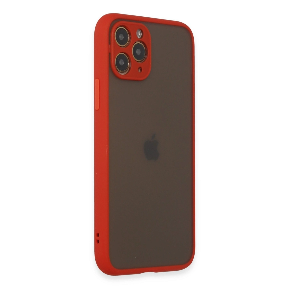 BUĞZ İphone 11 Pro Kılıf Montreal Silikon Kapak - Kırmızı BUĞZ İphone 11 Pro Kılıf Montreal Silikon Kapak - Kırmızı