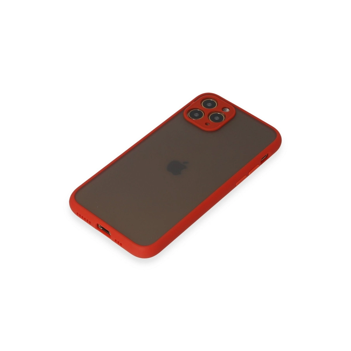 BUĞZ İphone 11 Pro Kılıf Montreal Silikon Kapak - Kırmızı BUĞZ İphone 11 Pro Kılıf Montreal Silikon Kapak - Kırmızı