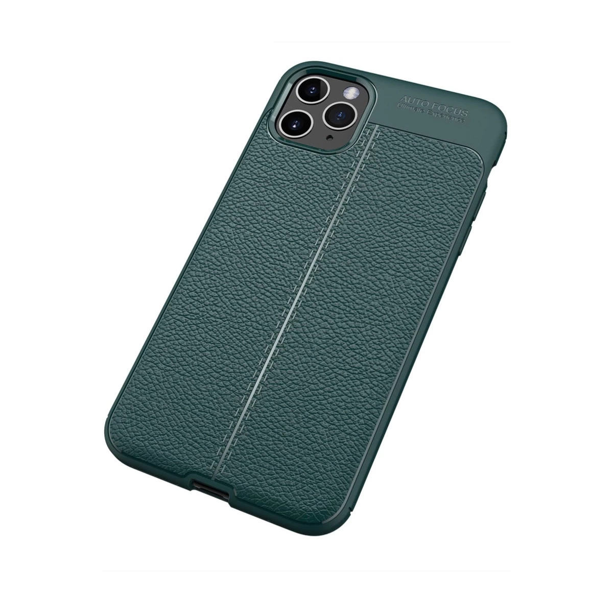 BUĞZ İphone 11 Pro Max Kılıf Auto Focus Kapak - Yeşil