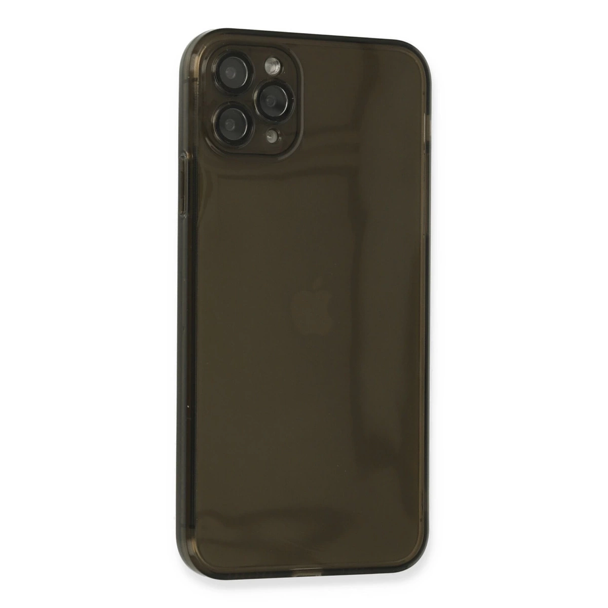 BUĞZ İphone 11 Pro Max Kılıf Fly Lens Silikon - Siyah