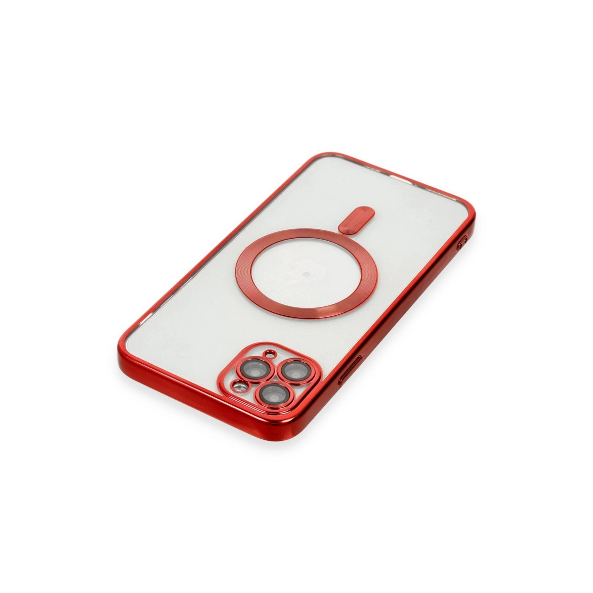 BUĞZ İphone 11 Pro Max Kılıf Kross Magneticsafe Kapak - Kırmızı