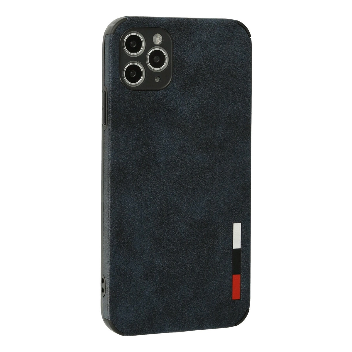 BUĞZ İphone 11 Pro Max Kılıf Loop Deri Silikon - Lacivert