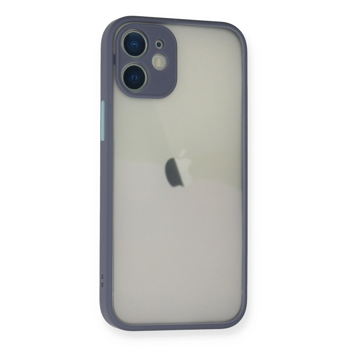 BUĞZ İphone 11 Pro Max Kılıf Montreal Silikon Kapak - Gri