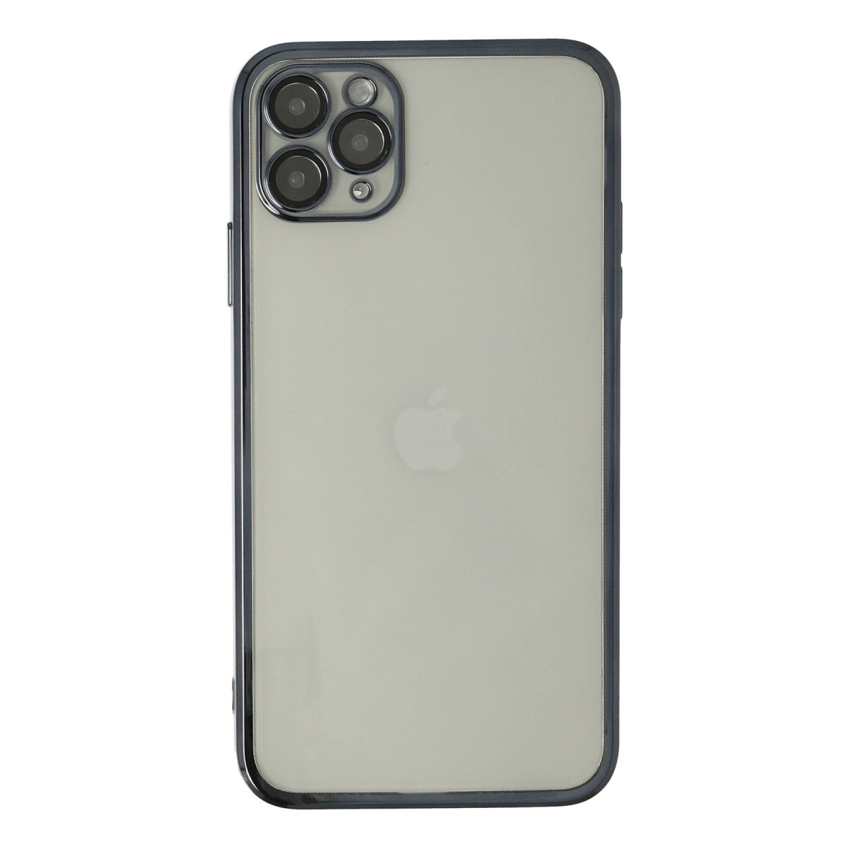 BUĞZ İphone 11 Pro Max Kılıf Razer Lensli Silikon - Siyah