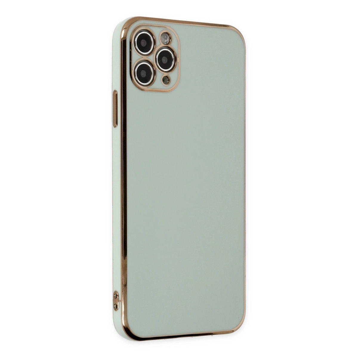 BUĞZ İphone 11 Pro Max Kılıf Volet Silikon - Açık Yeşil