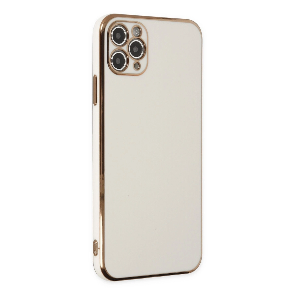 BUĞZ İphone 11 Pro Max Kılıf Volet Silikon - Beyaz