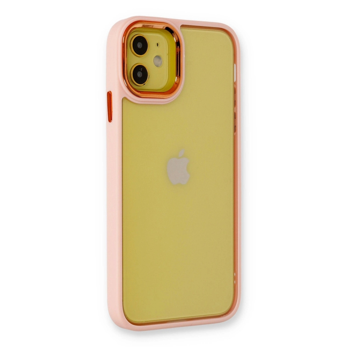 BUĞZ İphone 12 Kılıf Dora Kapak - Pudra