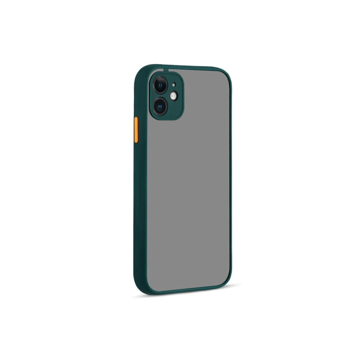 BUĞZ İphone 12 Kılıf Montreal Silikon Kapak - Yeşil BUĞZ İphone 12 Kılıf Montreal Silikon Kapak - Yeşil