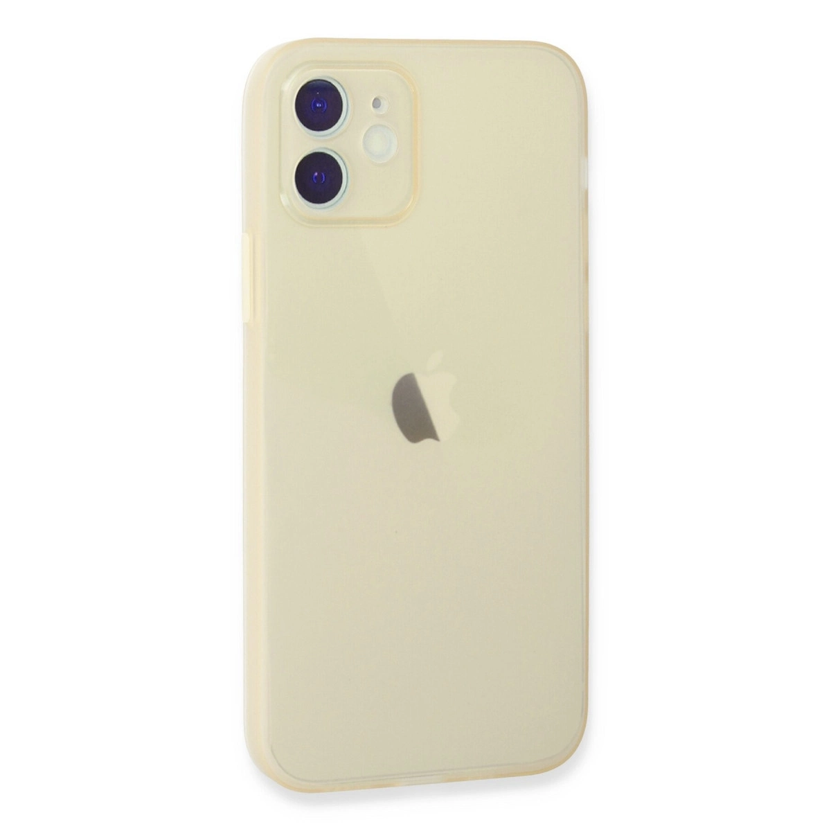 BUĞZ İphone 12 Kılıf Puma Silikon - Gold