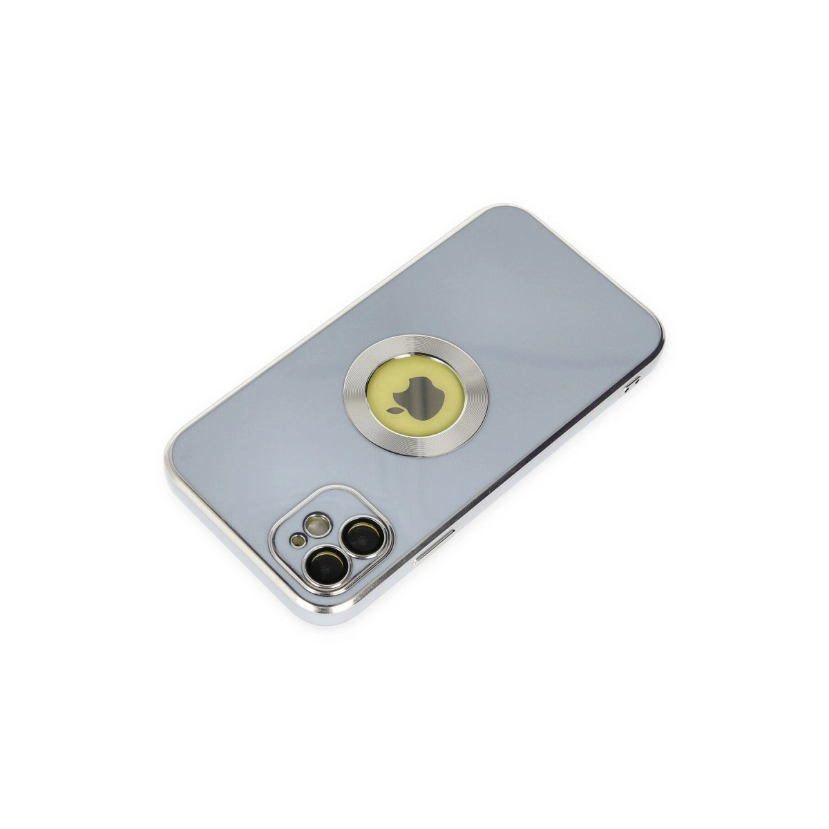BUĞZ İphone 12 Kılıf Store Silikon - Sierra Blue